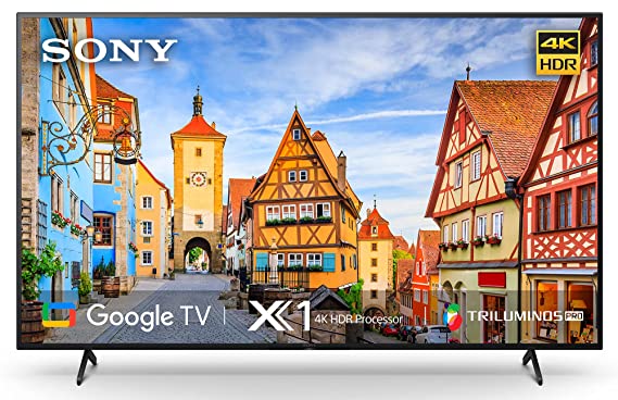 Image of Sony Bravia 4K Ultra HD Smart LED Google TV KD-65X80AJ