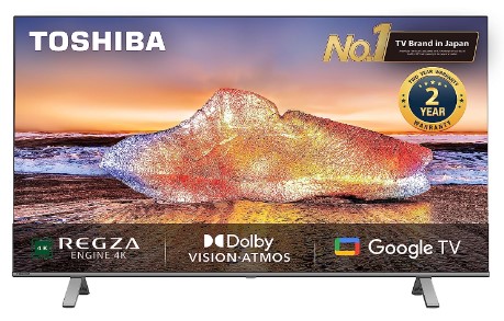 TOSHIBA 4K Ultra HD Smart LED Google TV 43C350MP(43 inches)